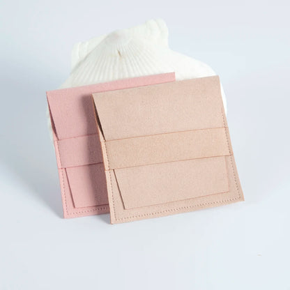 10Pcs Microfiber Jewelry Pouches 6.2x6.2cm & 8x8cm – Rings, Earrings, Pendants, Bracelets Gift Bags for Wedding Favors
