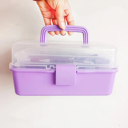 Diamond Art Organizer Suitcase Kit – Kawaii Bead Box and Painting Storage Pouches for DIY Accessories