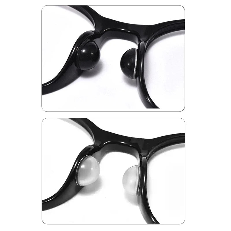 Anti-Slip Silicone Eyeglass Nose Pads – Invisible Self-Adhesive Air Cushion Nose Holders for Glasses Comfort & Fit Support