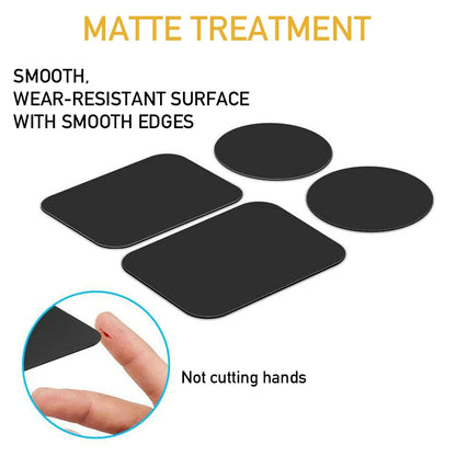 Metal Plate Discs for Magnetic Phone Holder – Round Iron Sheets for Car Mount Accessories (1/3/5 Pack)
