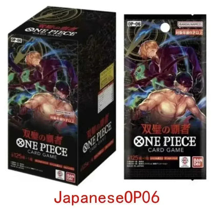 Bandai One Piece OPCG TCG Game Card — Sealed Booster Pack, Collectible Cartoon Cards for Toys & Gifts