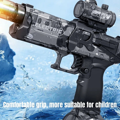 Children's High Pressure Electric Water Gun Toy, Automatic Water Blaster for Outdoor Beach, Pool, and Garden Games - Summer Fun Gift