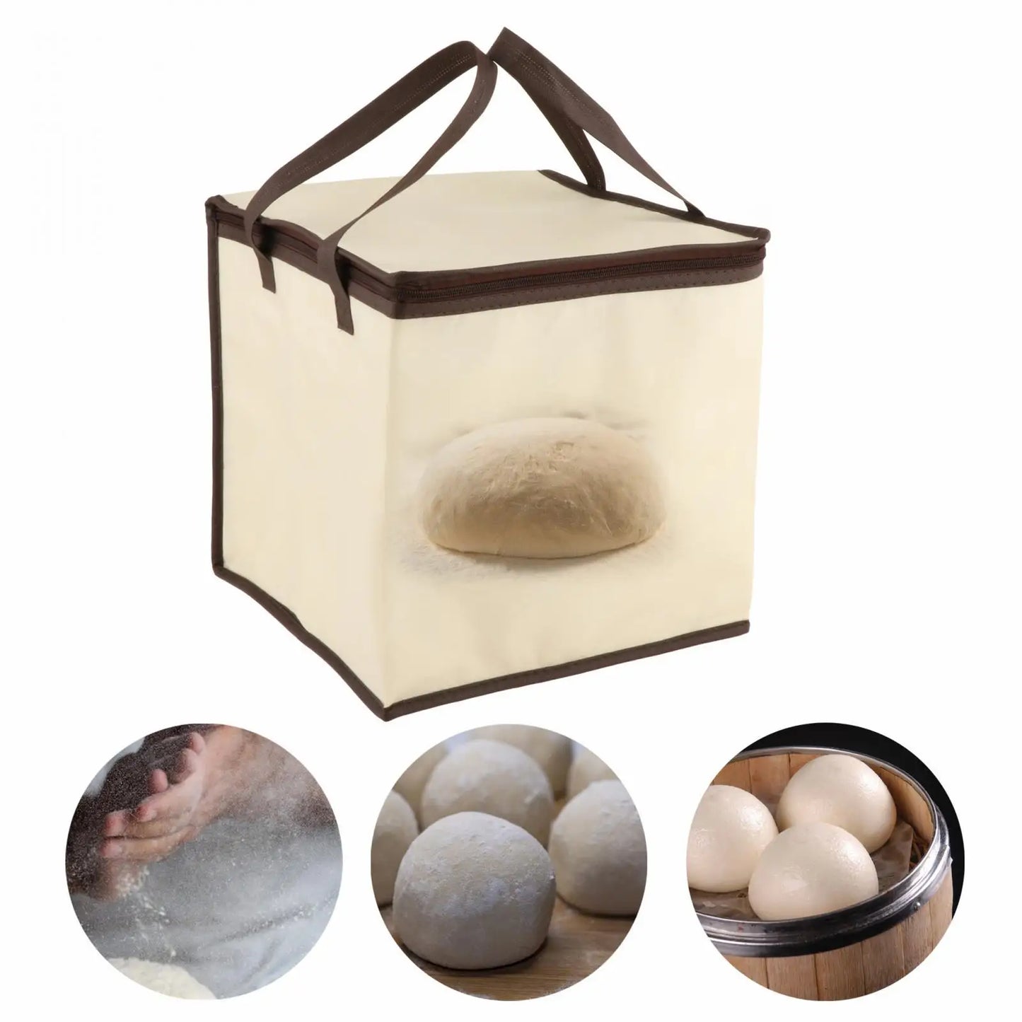 Bread Proofer Box with Warming Mat – 9-Level Adjustable Sourdough Starter Warmer for Baking, Yogurt & Cheese Fermentation