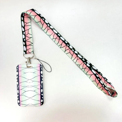 Cartoon Anime Lanyard – Key, Card & Badge Holder Neck Strap, DIY Keychain Hang Rope