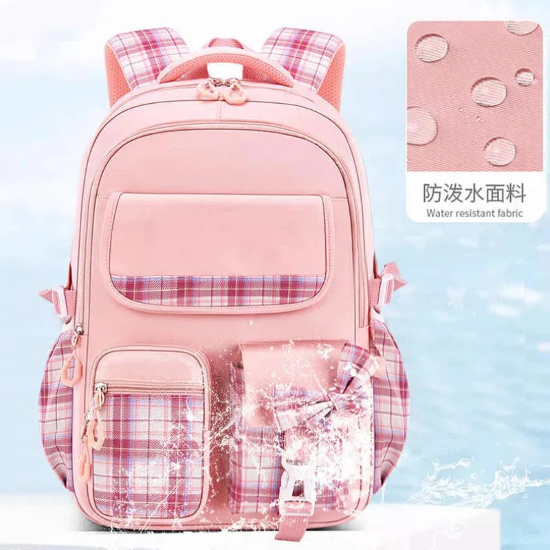 Children’s Princess School Backpack | Orthopedic Satchel for Girls, Primary School Book Bag & Knapsack
