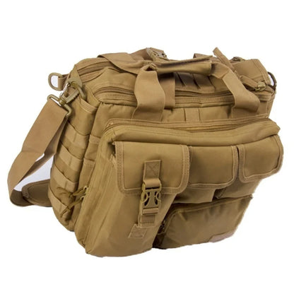 Tactical Molle Backpack – Multifunction Nylon Messenger Bag, Laptop Briefcase & Outdoor Climbing Shoulder Bag