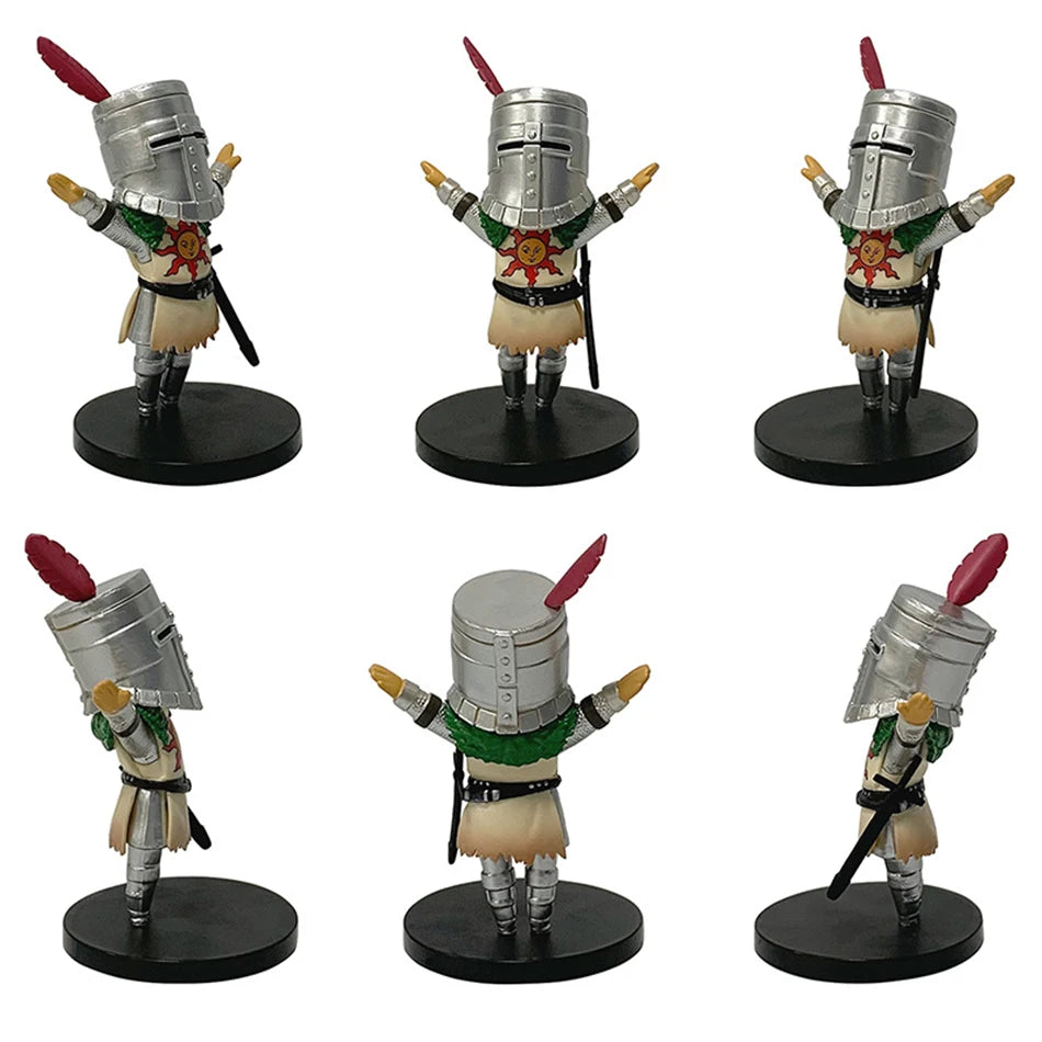 Q-Version Dark Souls Anime Action Figure – Solaire, Artorias, Ornstein & Fire Keeper Doll, Collectible Toy for Boys & Gifts