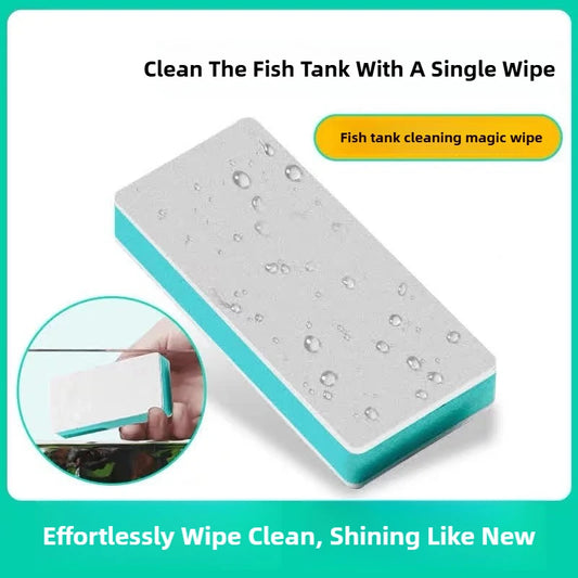 3/5Pcs Aquarium Cleaning Wipes - Fish Tank Glass Descaling Tool for Water Marks & Scale Removal