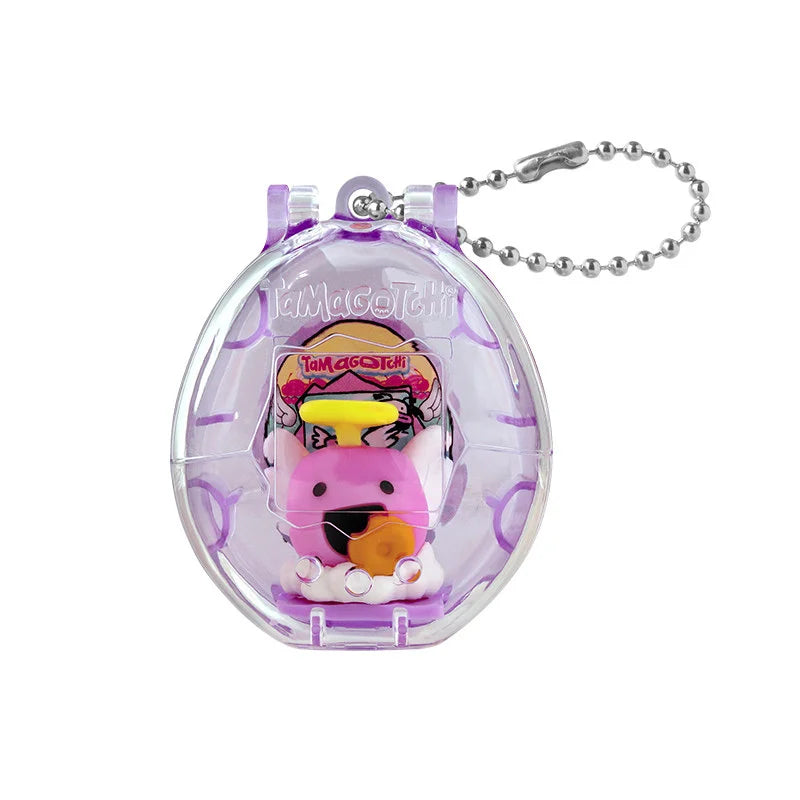 Bandai Tamagotchi Collectible Blind Box - V1–V4 and Paradise Mini Figure Pendants, Cute Bean Dolls and Character Toys