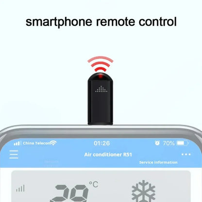 Smartphone Infrared Transmitter Adapter – Type-C Remote Control for TV via Smart App