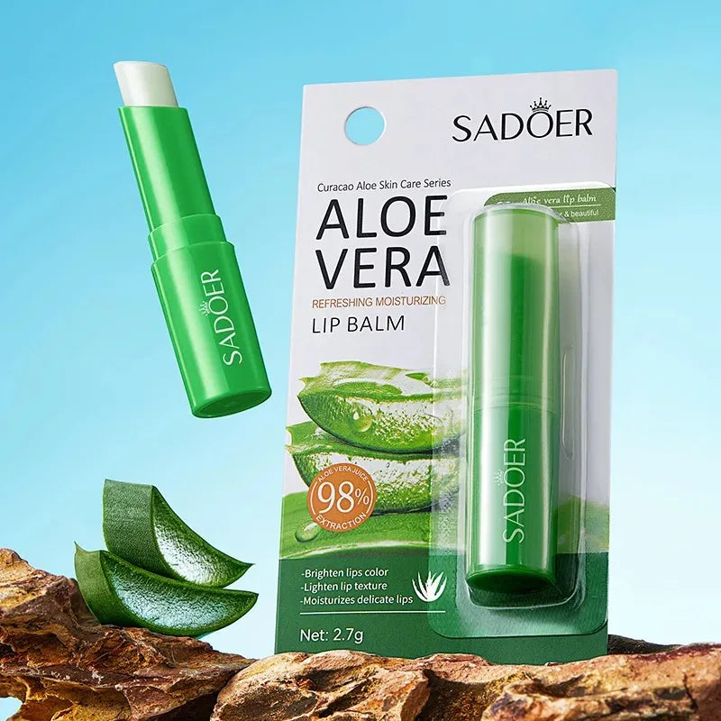 Aloe Vera Lip Balm - Nourishing, Hydrating, and Moisturizing Lip Care for Soft, Smooth Lips