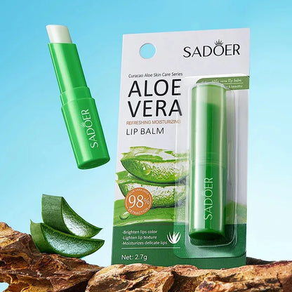 Aloe Vera Lip Balm - Nourishing, Hydrating, and Moisturizing Lip Care for Soft, Smooth Lips