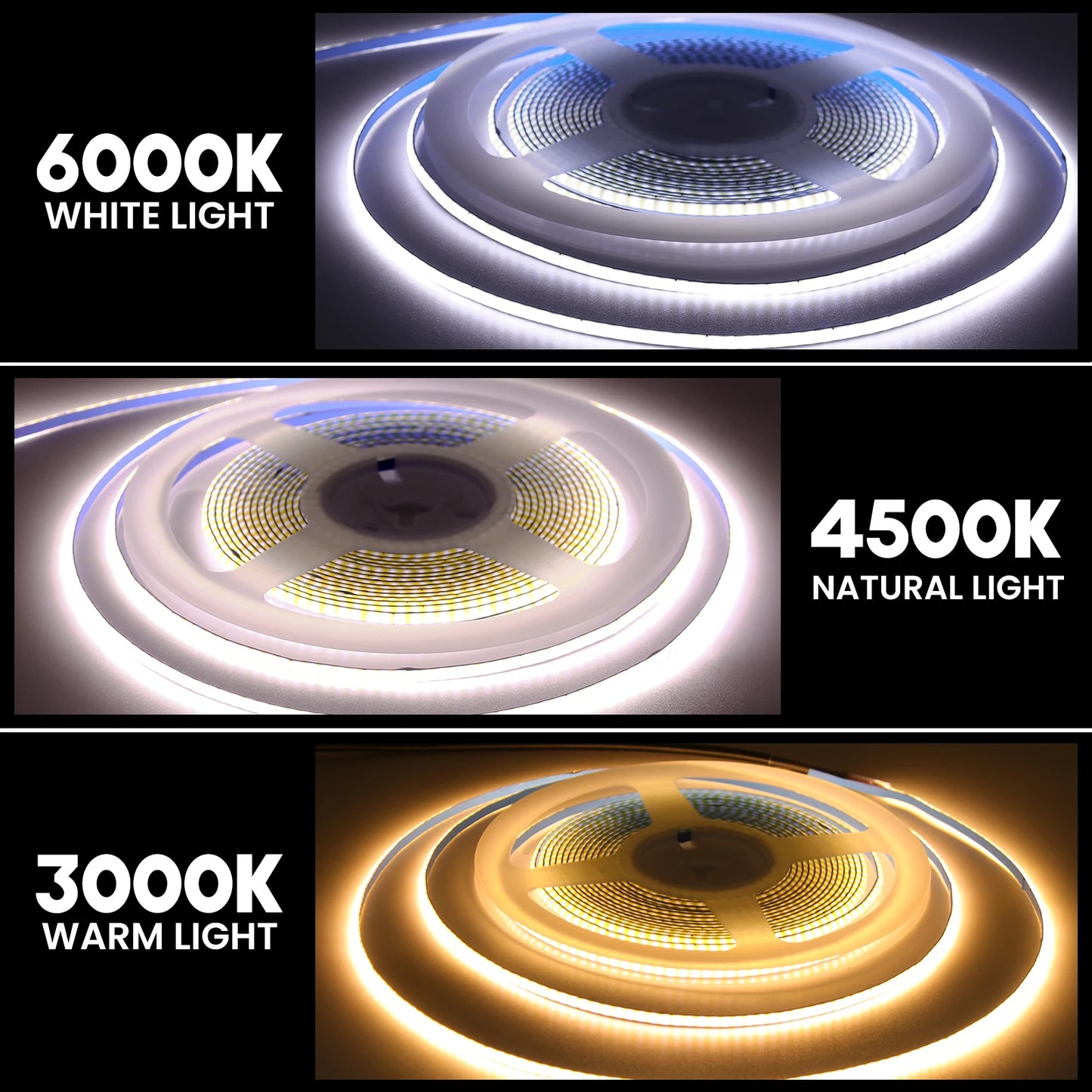 DC 5V USB COB LED Strip Light – Flexible 3mm/5mm/8mm Ribbon Rope in Multiple Colors for TV Backlight & Home Decor