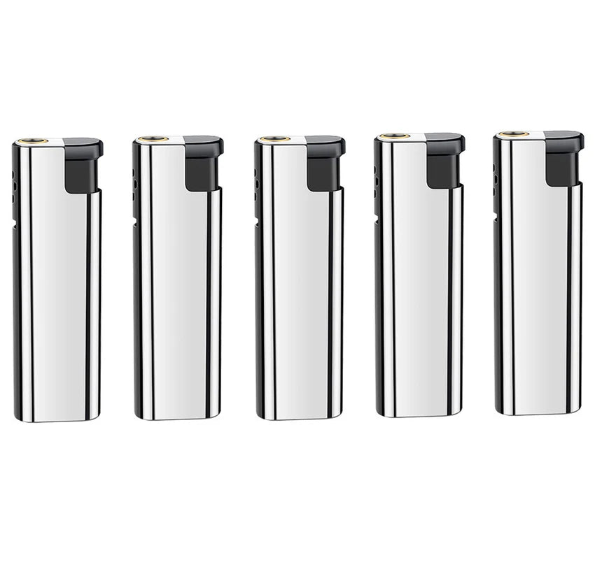 Outdoor Windproof Blue Flame Lighter – Direct Injection Cigarette Lighter for Camping & Smoking Tools (1/50 Pack)
