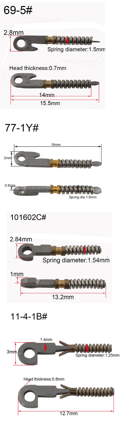 100pcs Glasses Spring Insert Hinges – Eyeglasses Repair & Replacement Accessories