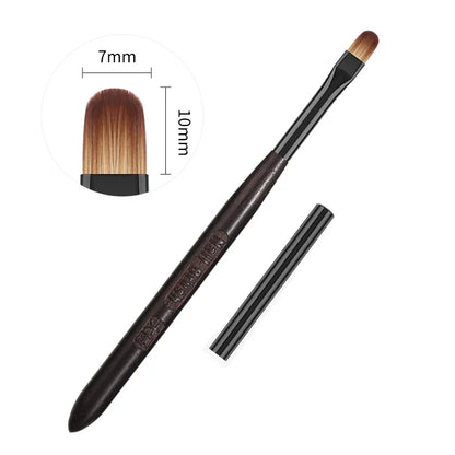 Nail Glue Phototherapy Pen & UV Gel Brush - Professional Acrylic Nail Art Brushes for Painting & Drawing, Manicure Tools