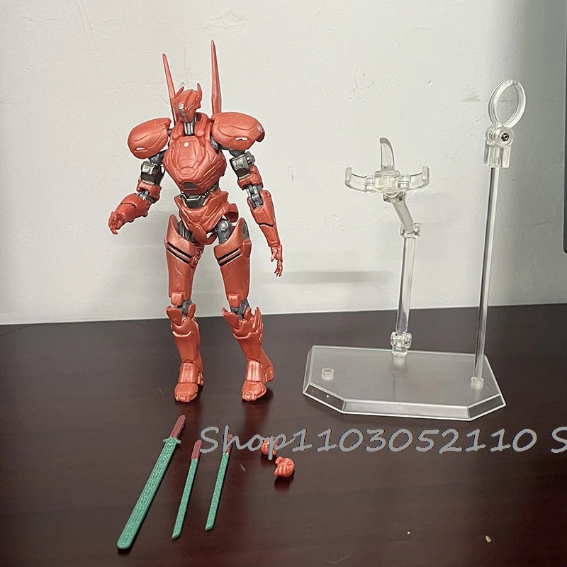 Bandai Pacific Rim Red Tramp Mecha Action Figure – Gipsy Avenger Titan Vengeance Saber Athena Anime Collectible Toy Gift