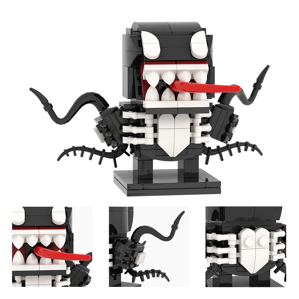 MOOXI Movie Series MOC BrickHeadz Building Blocks Set – DIY Educational Toy for Kids