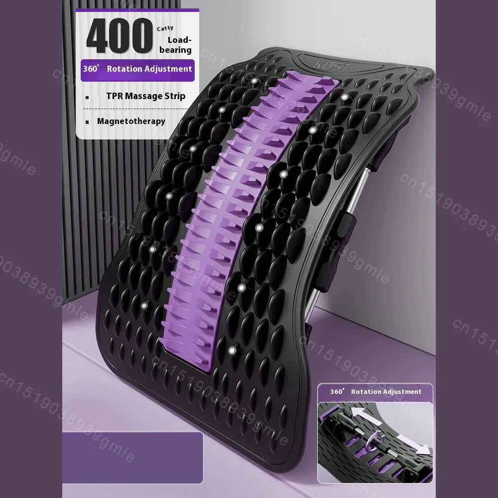 12-Magnet Lumbar Back Stretcher – Vertebrae Relaxer for Humpback Correction, Pain Relief, and Posture Shaping
