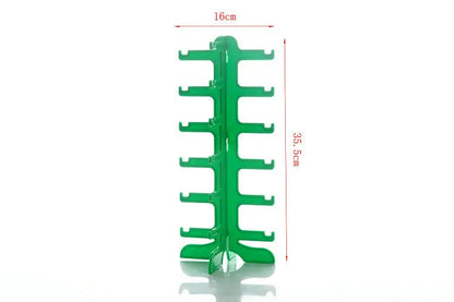 Plastic Sunglasses & Eyeglasses Display Stand — Space-Saving Home Organizer Shelf