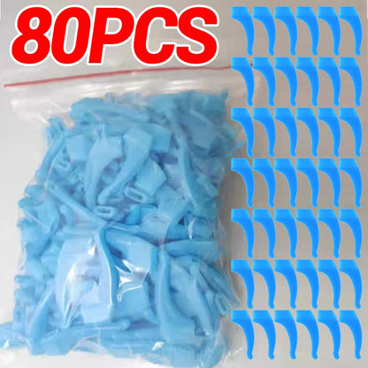 Anti-Slip Silicone Ear Hooks for Glasses | Elastic Eyewear Grip, Temple Holder & Fastener Accessories
