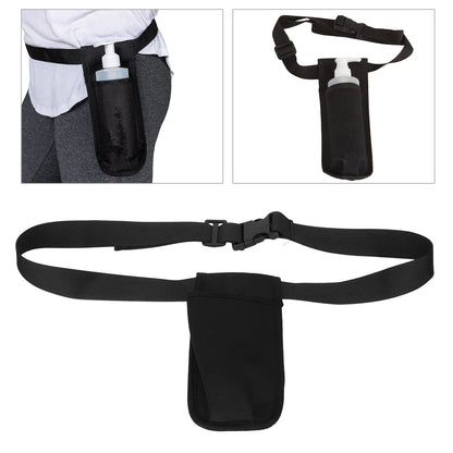 Single Massage Oil Bottle Holster – Portable Waist Holder with Plastic Buckle for Therapists & Perfumers