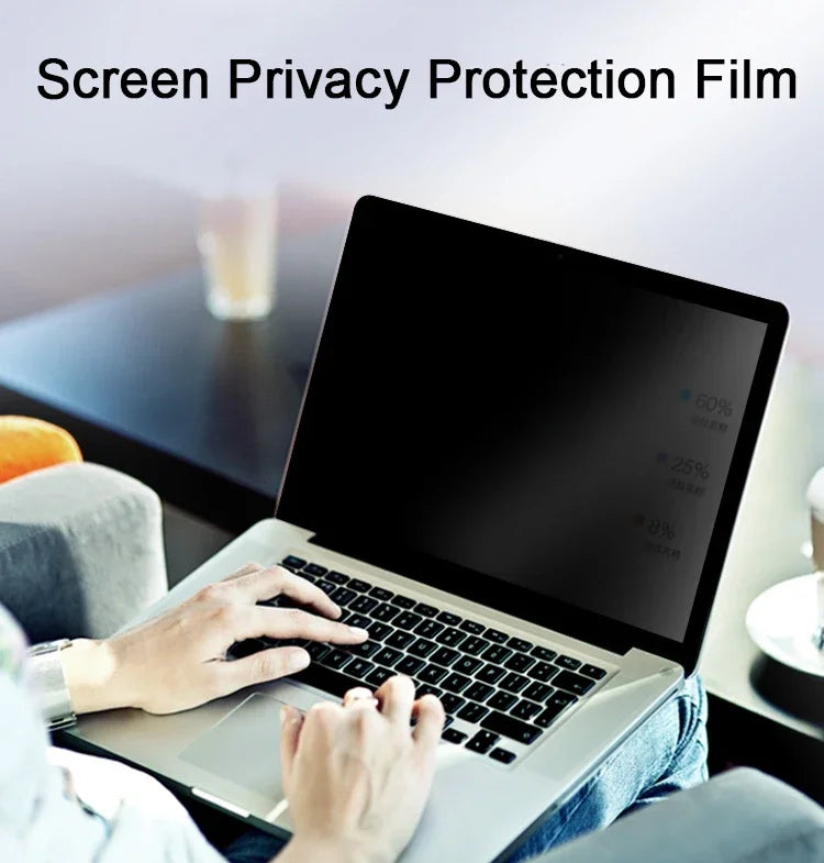 Anti-Spy Privacy Screen Protector – Matte Anti-Glare Film for 14" & 15.6" Laptops (16:9) Notebook PC