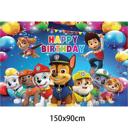 Pink Paw Patrol Party Supplies for Girls – Skye Balloons, Cups, Plates & Tablecloth for Birthday & Baby Shower