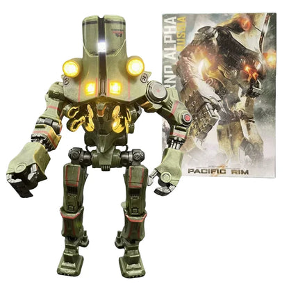 Pacific Rim Cherno Alpha Action Figure — Deluxe Light Edition Robot Mecha Model, Limited Collectible Gift for Kids