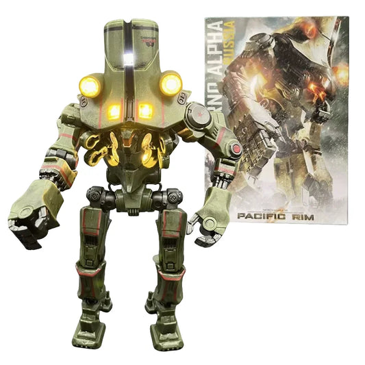 Pacific Rim Cherno Alpha Action Figure — Deluxe Light Edition Robot Mecha Model, Limited Collectible Gift for Kids