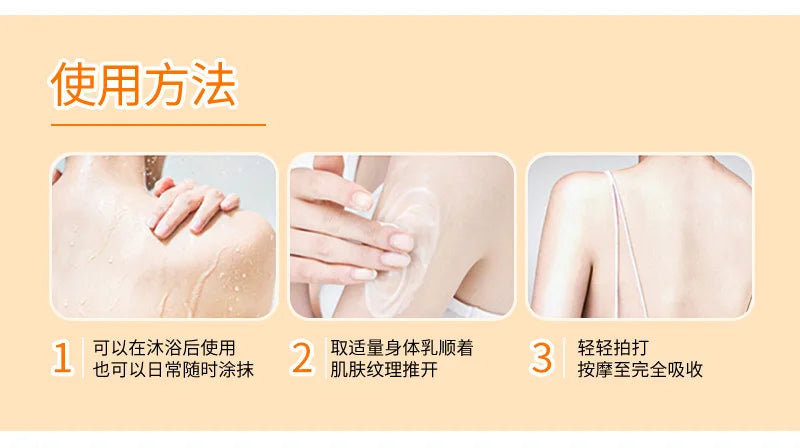 250ml Niacinamide Body Milk – Pomelo Citrus Lactic Acid Bacteria Brightening & Moisturizing Body Cream