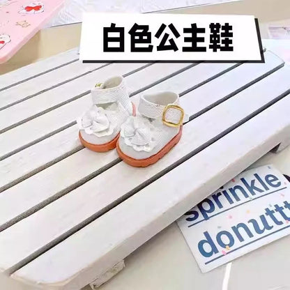 17cm Labubu Doll Accessories - Luxury Sweet Woolen Suit, Crossbody Bag & Princess Shoes Set
