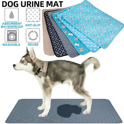 Reusable Dog Pee Pad Blanket – Absorbent Washable Puppy Training Mat & Pet Bed, Urine Protector for Car Seat, Pet Supplies