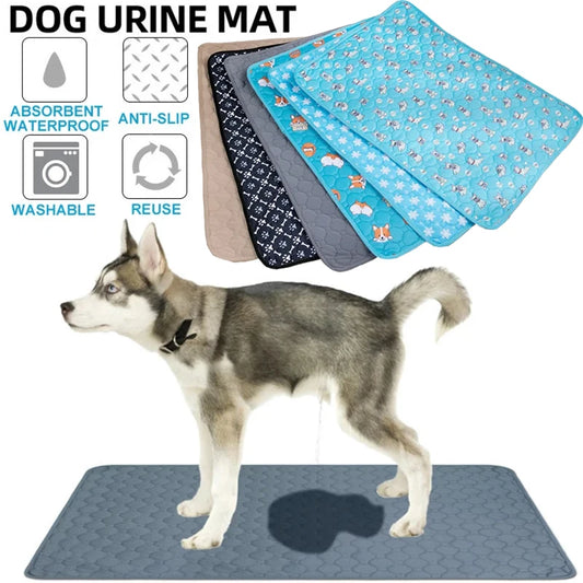 Reusable Dog Pee Pad Blanket – Absorbent Washable Puppy Training Mat & Pet Bed, Urine Protector for Car Seat, Pet Supplies