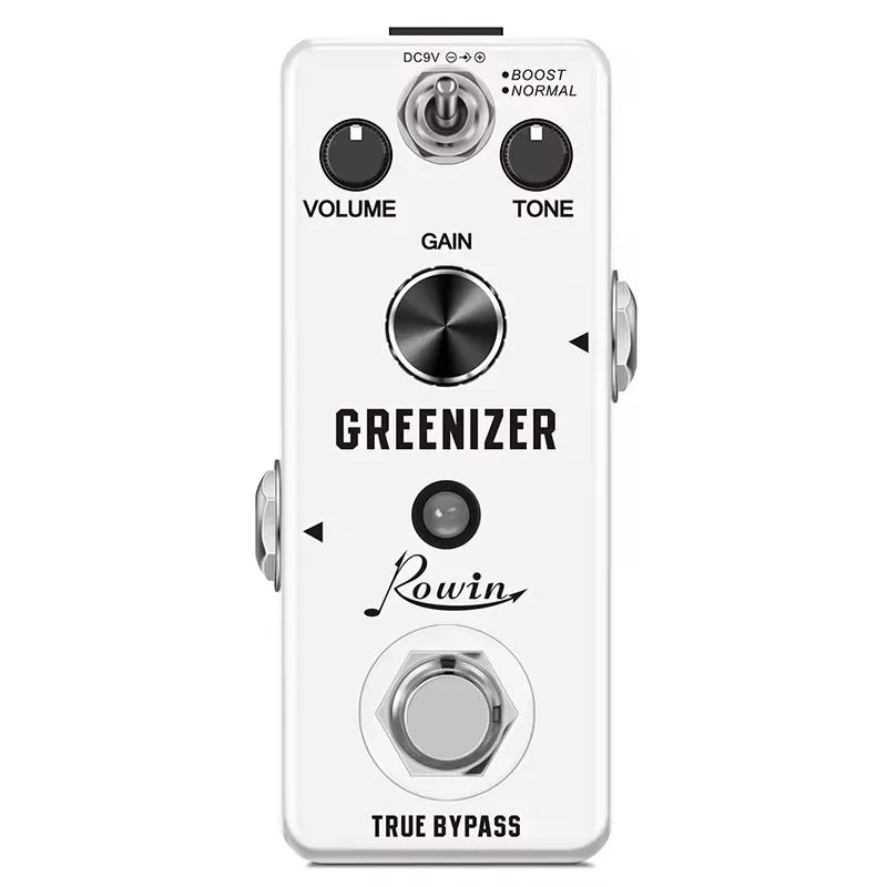 Rowin Guitar Effects Pedal – Noise Gate, Delay, Chorus, Vibrato, Phaser, Flanger, Booster, EQ, Fuzz, Metal, Distortion, and Blues Drive