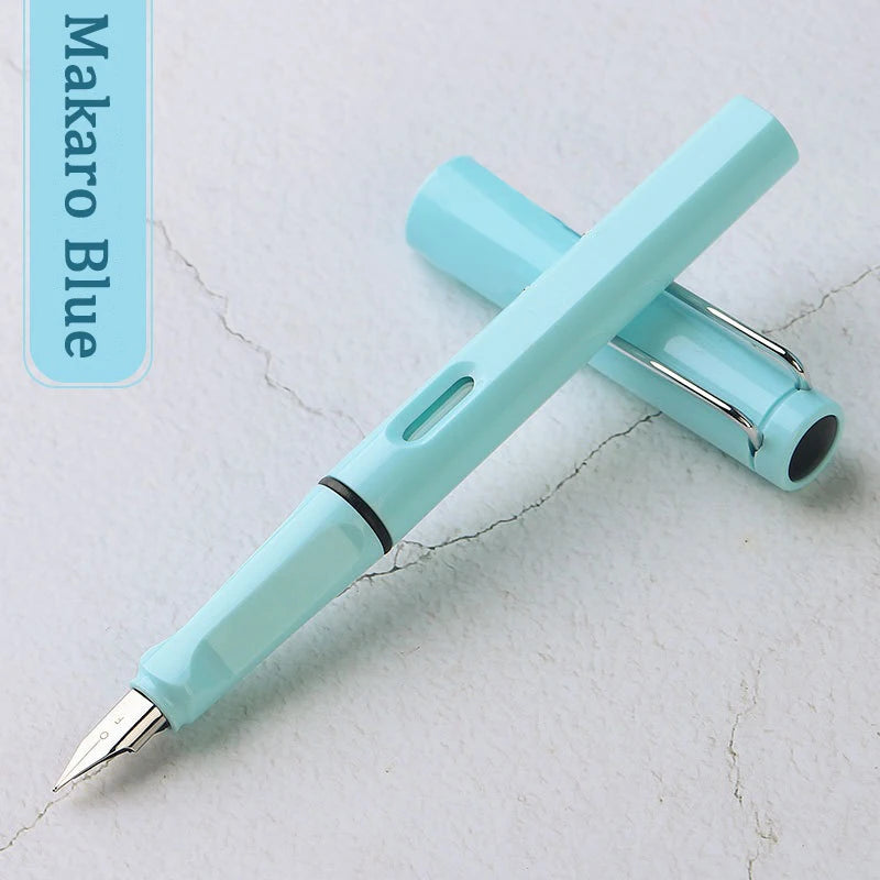 Luxury Calligraphy Fountain Pen - Premium Ink Cartridge Writing Tool for Office, School & Creative Lettering