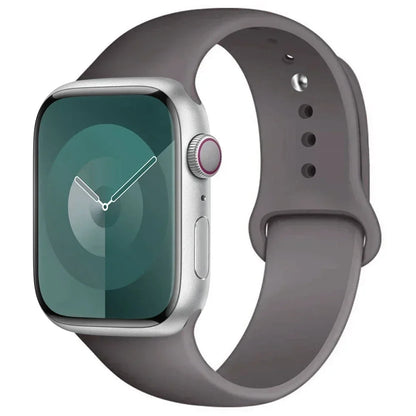 Silicone Sport Band for Apple Watch — Fits Ultra 2/3 & Series 11–SE (40–49mm)