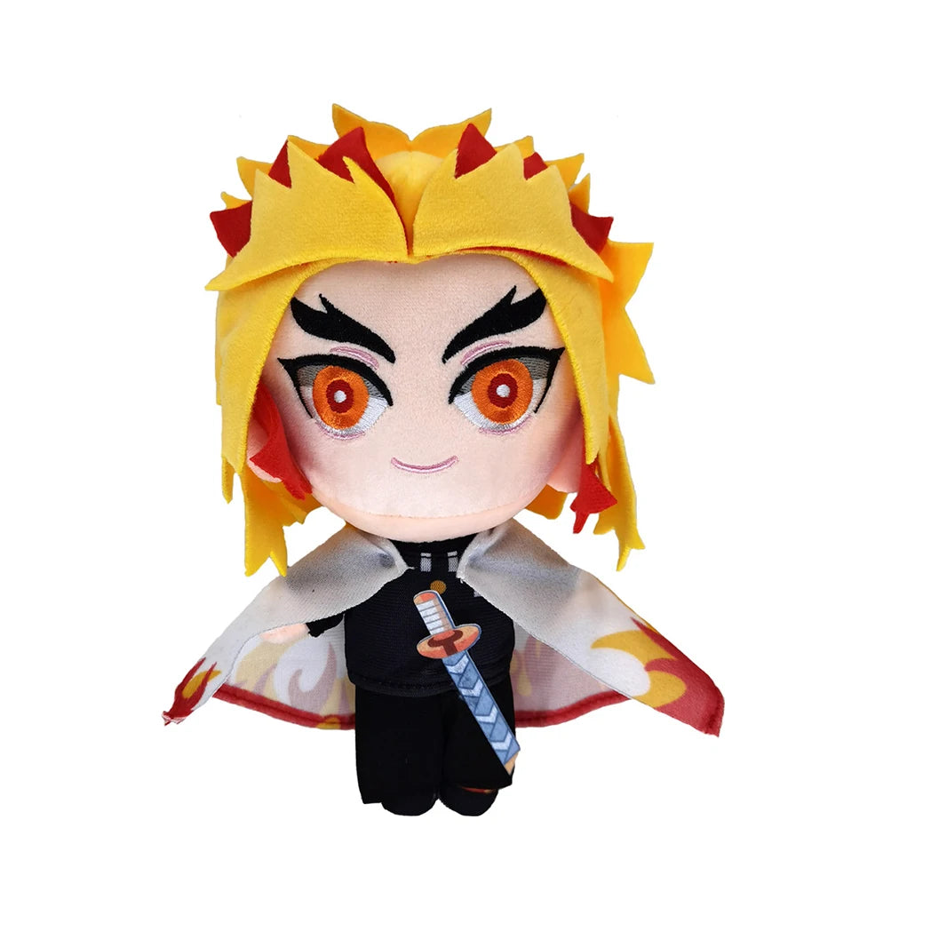 Demon Slayer 20cm Plush Toy – Anime Character Stuffed Doll for Kids Birthday & Christmas Gift