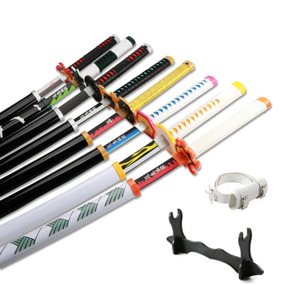Japanese Anime Demon Slayer Samurai Katana Sword 104cm – Muichirou & Tanjirou Christmas Gift