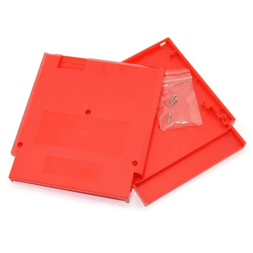 NES Game Cartridge Replacement Shell - Durable Plastic Protective Game Card Case Cover
