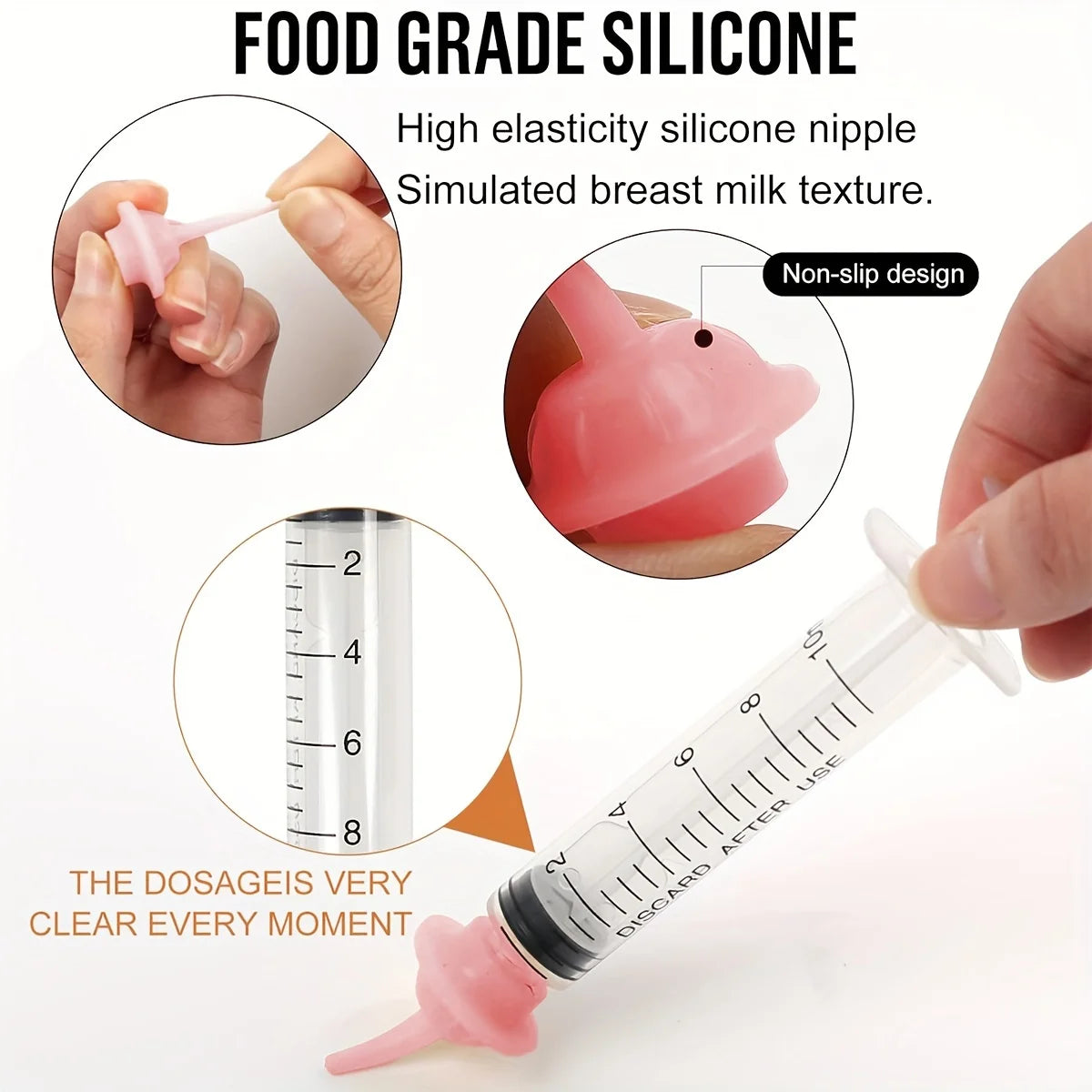 Small Animal Nursing Nipples – Kitten, Puppy & Squirrel Feeding Teat Replacement for Baby Pet Bottle Care Accessories