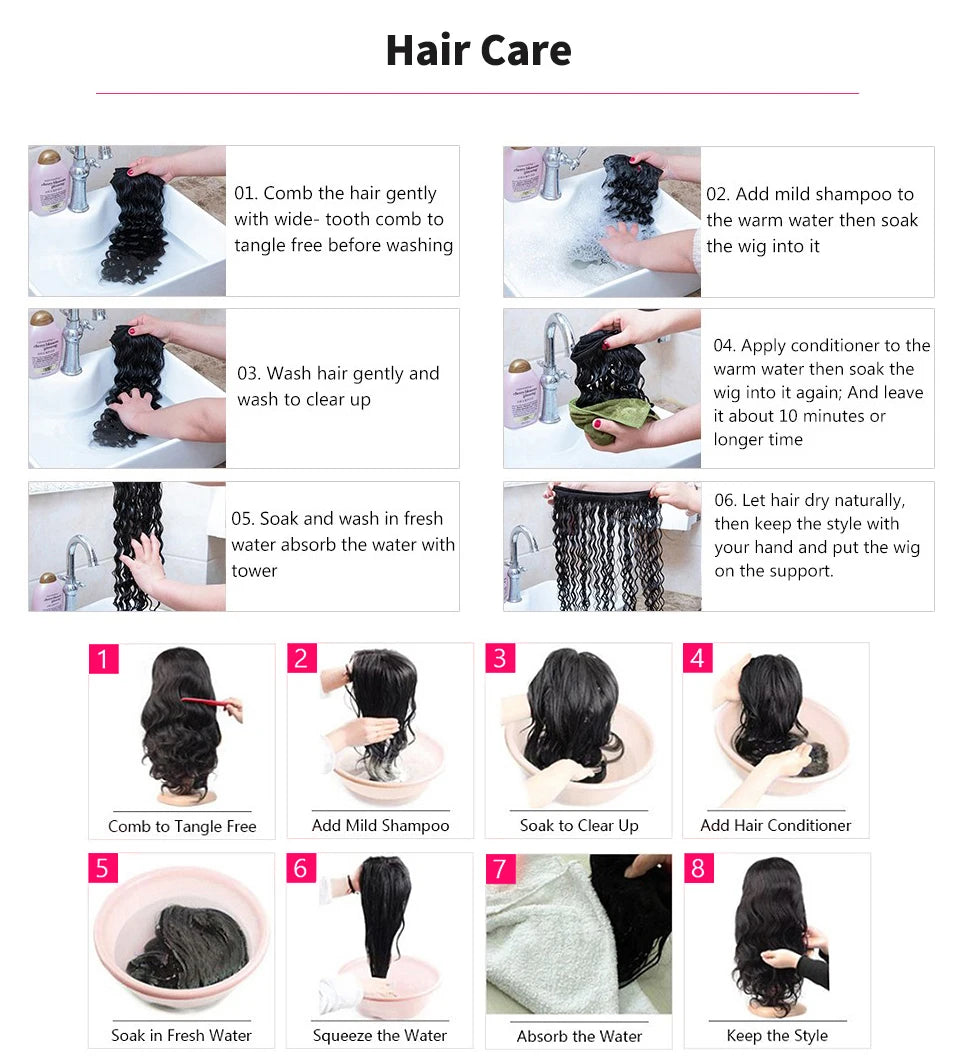 13x4/13x6 Body Wave Transparent Lace Front Wig – HD Bling Hair, 180% Density Human Hair, 4x4 Lace Closure for Women
