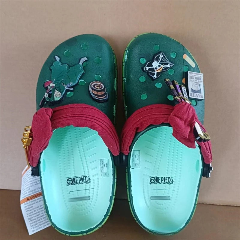 Unisex Cartoon Cave Shoes - Breathable Non-Slip Thick Sole Beach Sandals for Men & Women