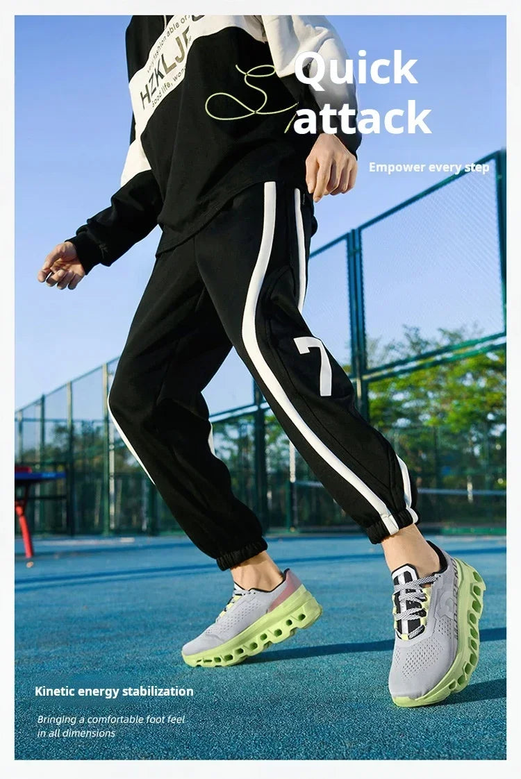 Men's Sports Shoes – Luxury Casual Sneakers, Mesh Running & Basketball Shoes, Lightweight Platform for Summer Walking