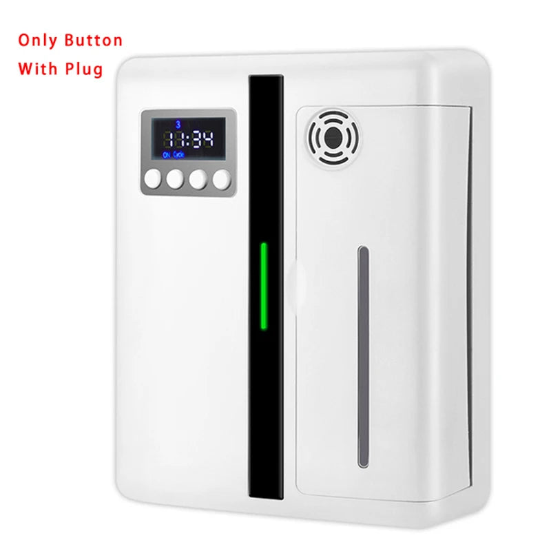 160ML Wall-Mounted Aroma Diffuser - Scent Machine with Fan for Hotel Lobby & Large Area Fragrance