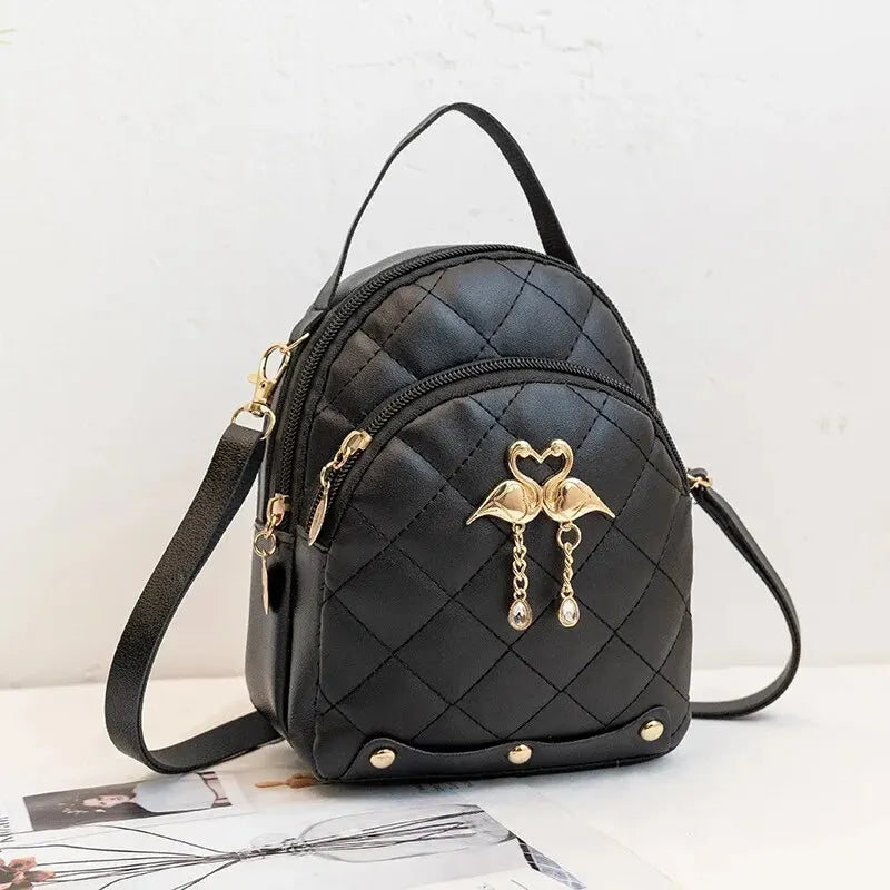 Rilibegan Women's Fashion Mini Backpack – Stylish Casual Handbag, Trendy Phone Pack for Women
