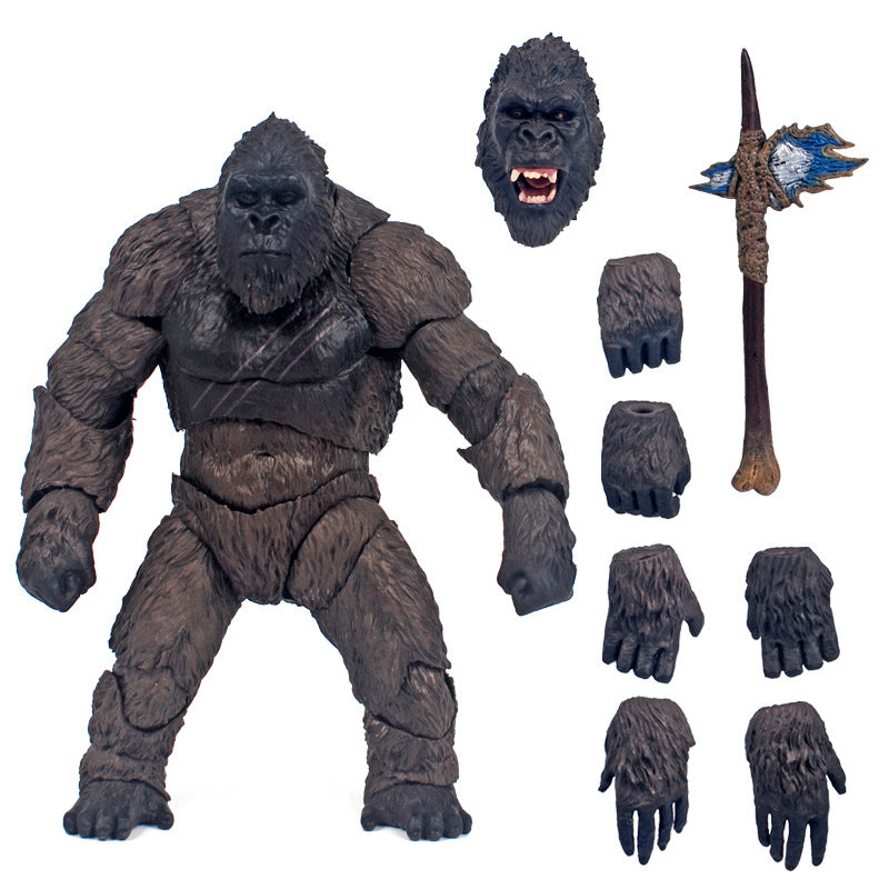 2021 King Kong vs Godzilla Action Figure — Movable Joints Movie Toy for Kids & Collectors
