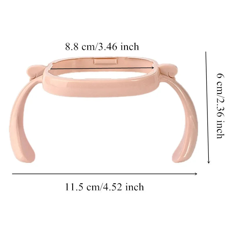 BPA-Free Classic Newborn Bottle Grip Handle – Compatible Silicone Handles for Hegen Bottle, Baby Feeding Accessories