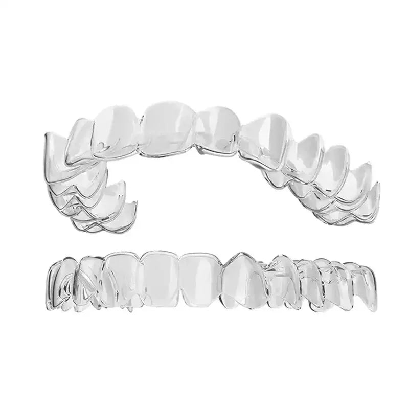 2 Piece Teeth Tray Whitening Braces - Oral Hygiene & Bleaching Teeth Care Tools