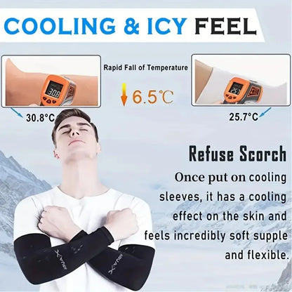 3 Pair Breathable UV Protection Sleeves - Sun Protective Gear for Sports, Driving, and Outdoor Activities
